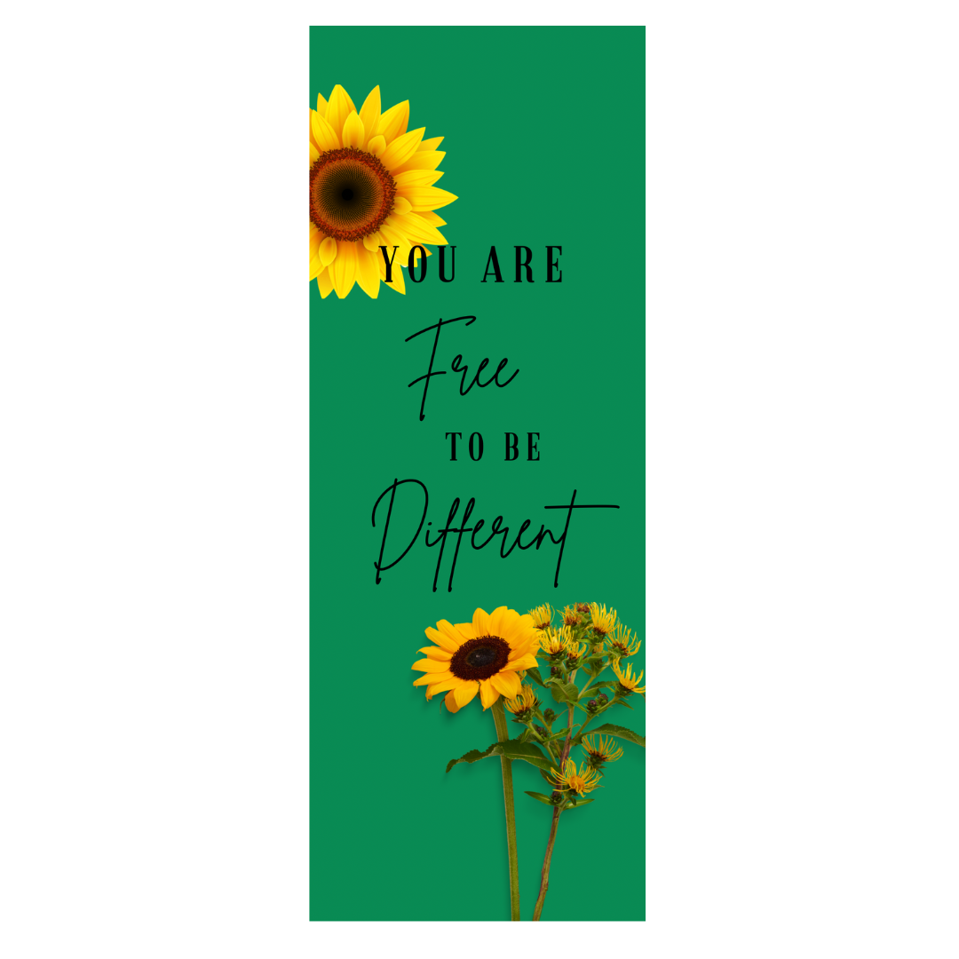 You are Free To Be Different Bookmark