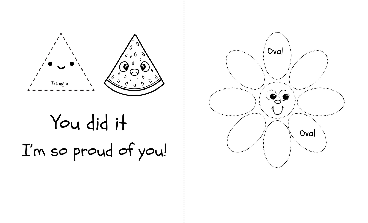 Pre k Children's Empowerment Coloring Book