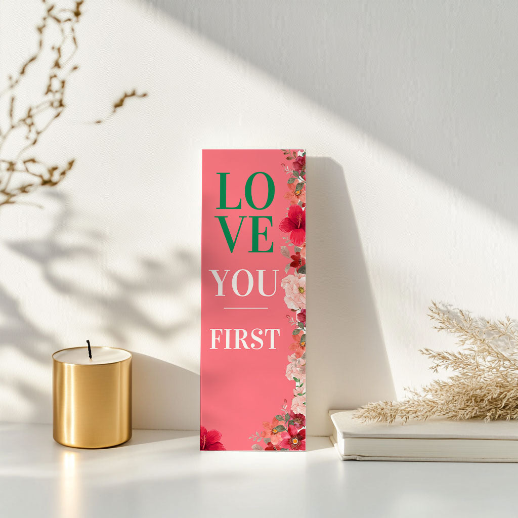 Love You First Bookmark