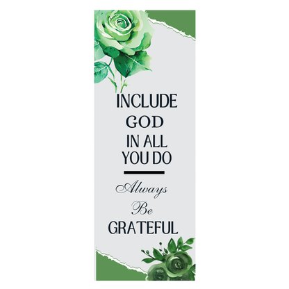 Include God In All You Do Bookmark