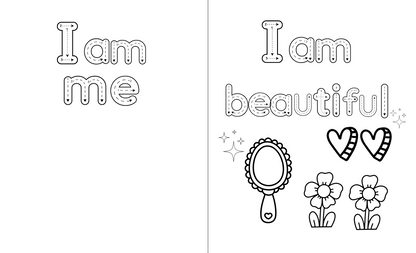 Pre k Children's Empowerment Coloring Book